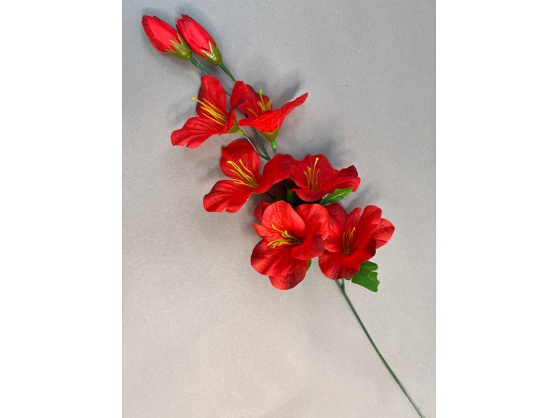 Ветка гладиолуса ритуальная с листом ЛВ23