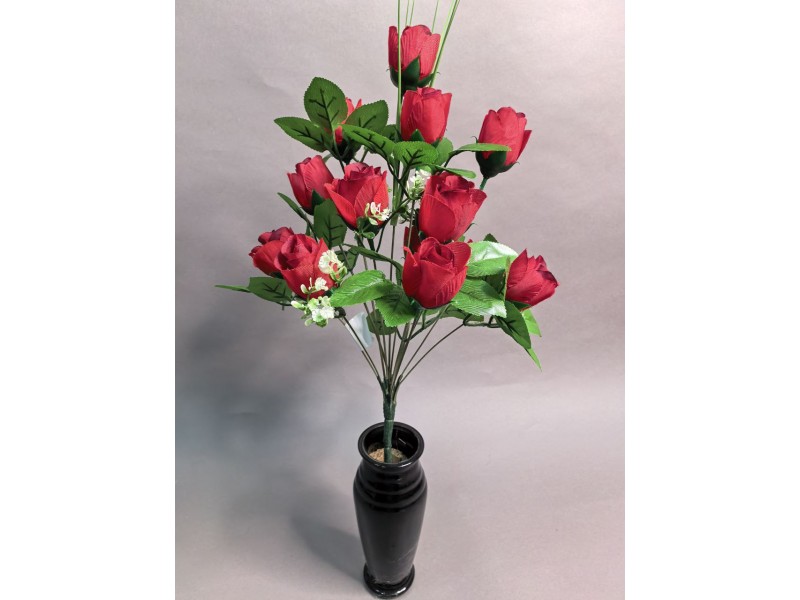 Букет ритуальный цветов искусственных А35