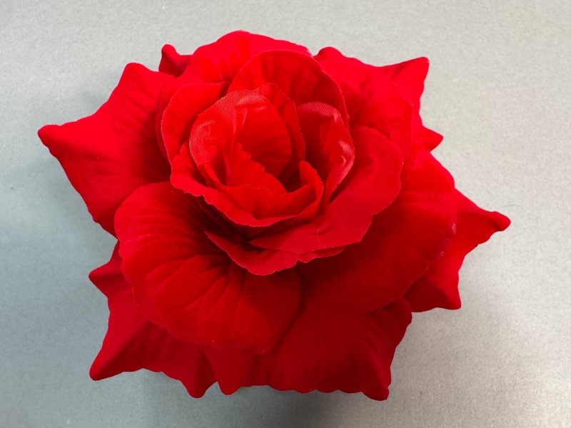 Роза бархат рифленая 505