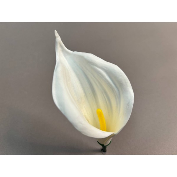 Калла латексная рифленая малая ритуальная 5 (с комплектом для сборки)