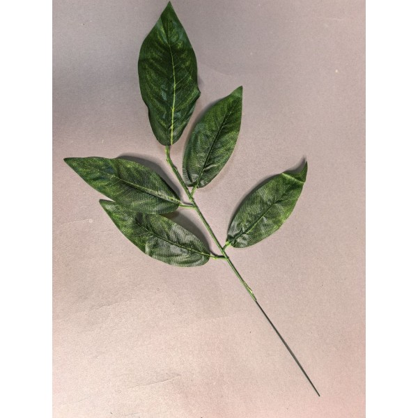 Лист Манго ритуальный малый 2-х цветный Л118