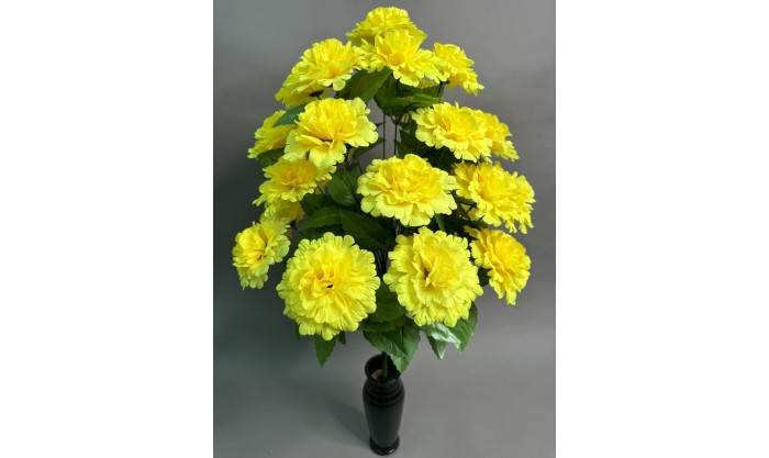 Букет ритуальный гвоздики декоративной С109/505