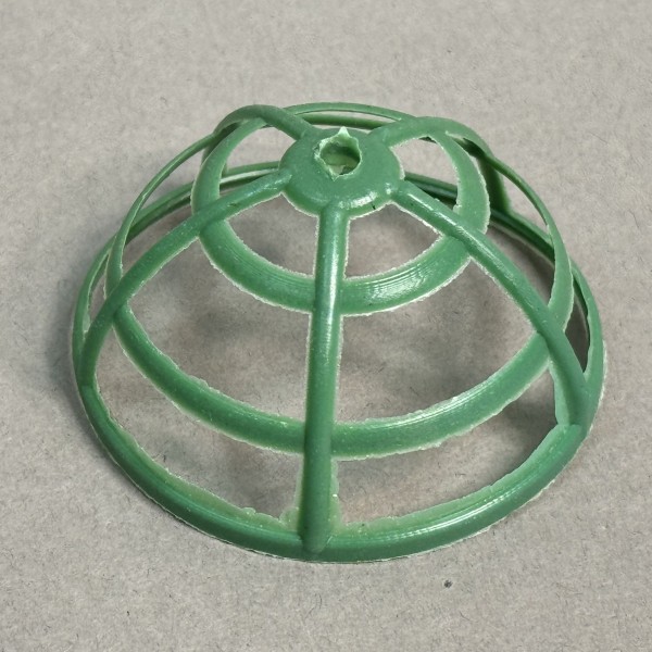 Корзинка №4 зелёная 76.161 (фурнитура для искусственных цветов) ( по 15 кг ) (в 1 кг - 1010 шт)